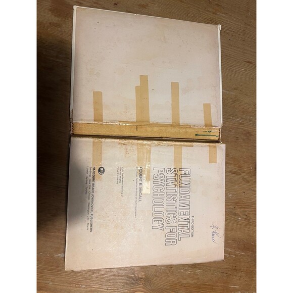 Fundamental Statistics for Psychology Third Edition Robert McCall Hardback Book - Picture 4 of 5